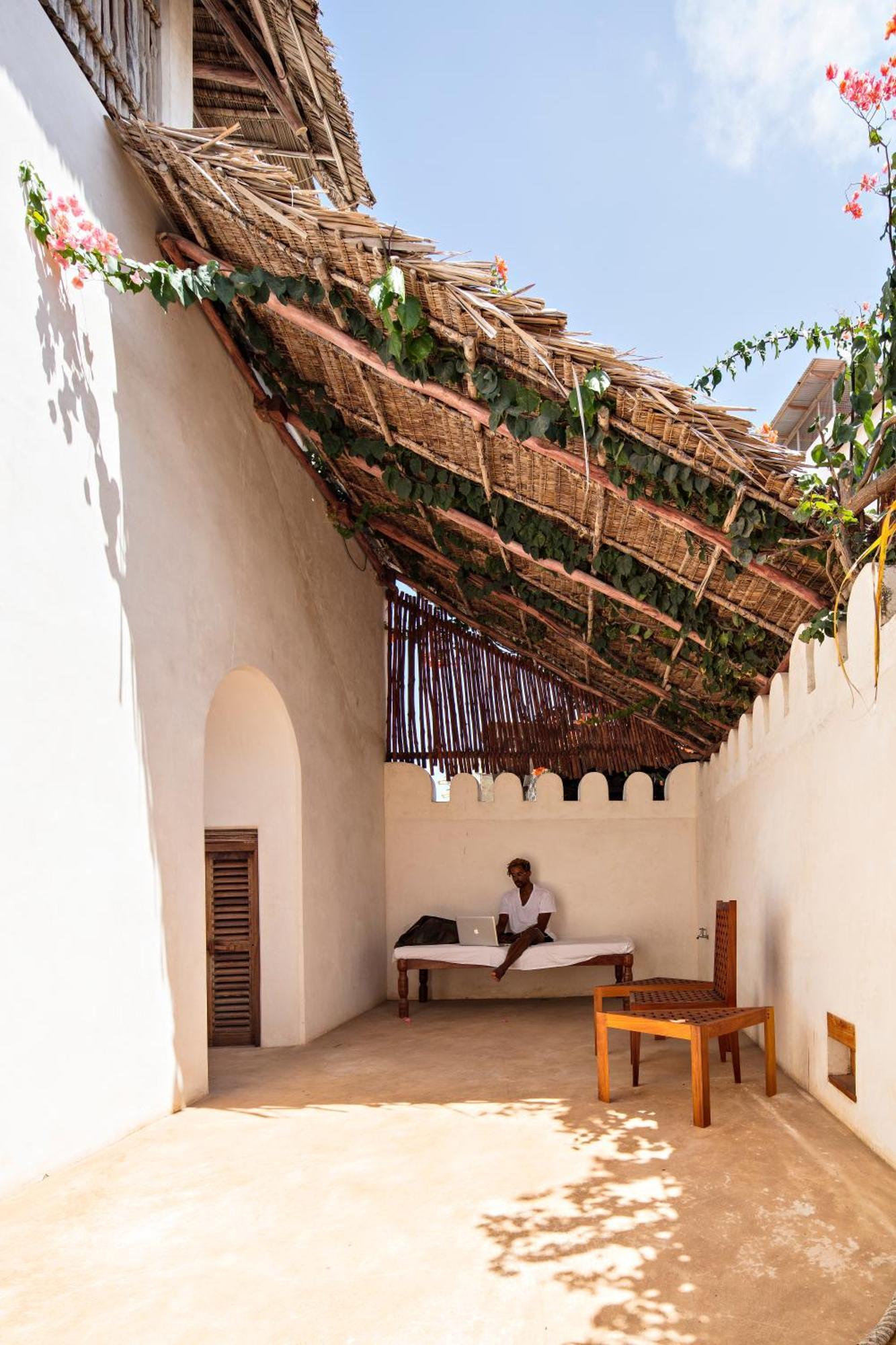 Authentic Swahili Style Villa Milele House 拉穆 外观 照片