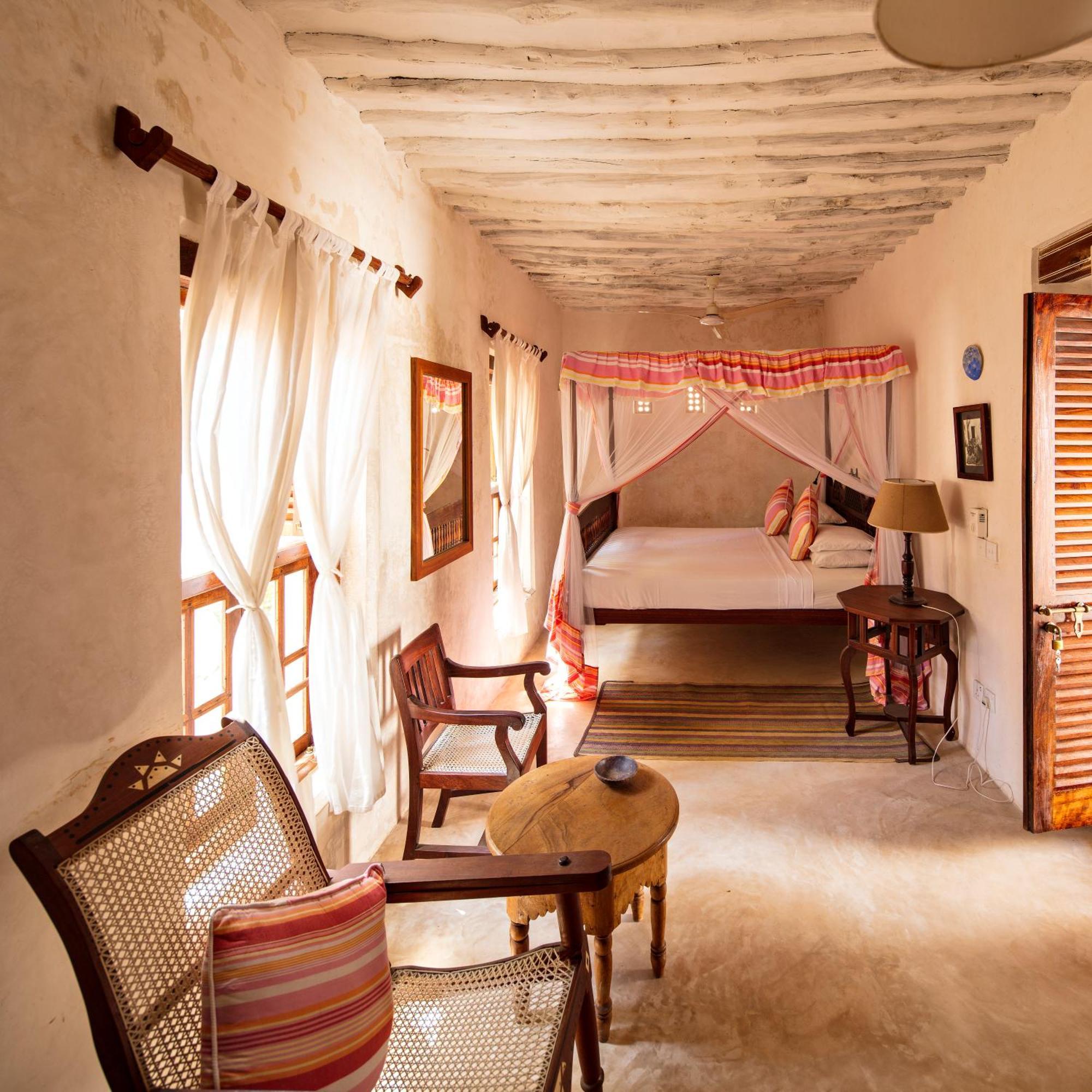 Authentic Swahili Style Villa Milele House 拉穆 外观 照片
